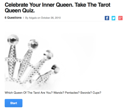 Tarot Queen Quiz